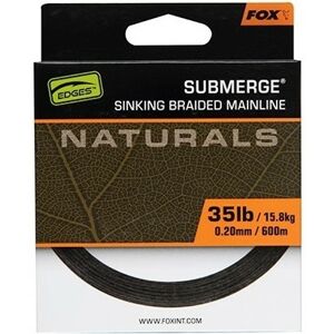 Fox splétaná šňůra submerge orange sinking braid 600 m - 0,20 mm 15,8 kg