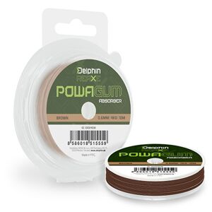 Delphin powa gum absorber reaxe čirá 10 m - 1,2 mm 10 kg