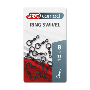 JRC Obratlík Ring Swivel 11ks Počet kusů: 11ks, Velikost: 8