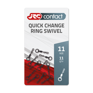 JRC Obratlík Quick Change Ring Swivel 11ks Počet kusů: 11ks, Velikost: 11