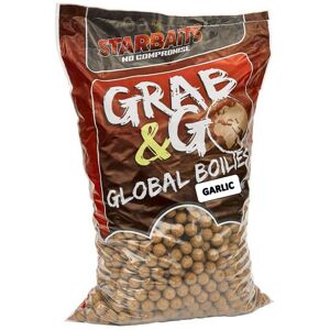 Starbaits Global Boilies Garlic 20mm Hmotnost: 1kg, Průměr: 20mm