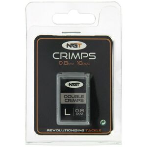 NGT Krimpovací Spojky Spare Crimps 10ks Průměr: 0,8mm