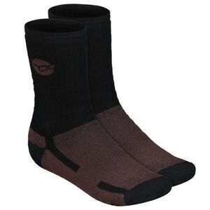 Korda Ponožky Kore Merino Wool Sock Black Velikost: 41-43