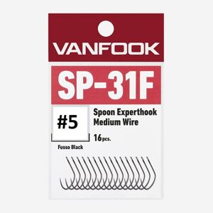 Vanfook Háčky SP-31F Spoon Experthook 16ks Počet kusů: 16ks, Velikost háčku: #5