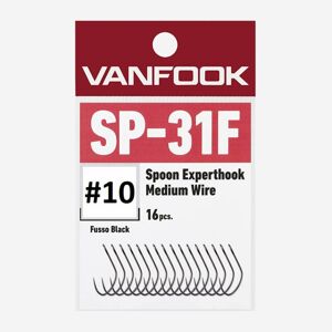 Vanfook Háčky SP-31F Spoon Experthook 16ks Počet kusů: 16ks, Velikost háčku: #10