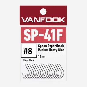 Vanfook Háčky SP-41F Spoon Experthook 16ks Počet kusů: 16ks, Velikost háčku: #8