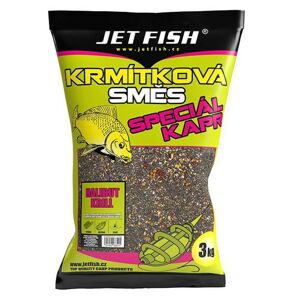 Jet Fish Krmítková Směs Speciál Kapr 3kg Příchuť: Halibut Krill