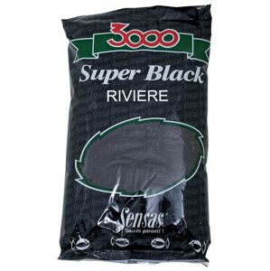 Sensas Krmení 3000 Super Black (Řeka-černý) 1kg