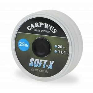 Carp ´R´ Us Carp´R´Us Návazcová Šňůrka Soft-X Olive Green 20 m Nosnost: 20lb