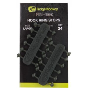 RidgeMonkey Gumové Stoppery RM-Tec Hook Ring Stops Malé