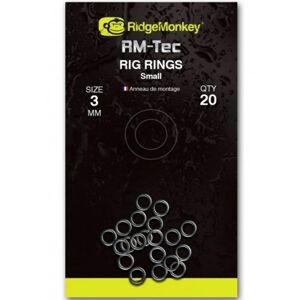 RidgeMonkey Kroužky Rig Rings Varianta: 3mm