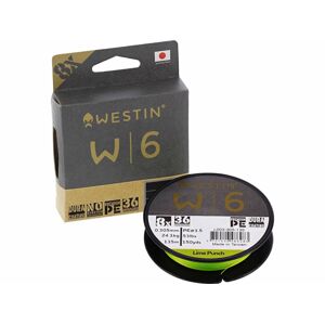 Westin Pletená Šňůra W6 8 Braid Lime Punch 300m Nosnost: 37,2kg, Průměr: 0,37mm