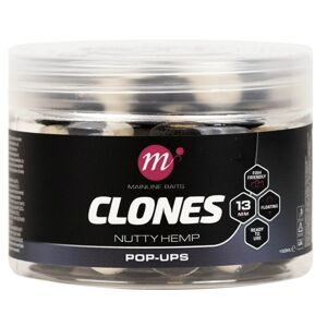 Mainline Plovoucí Boilie Clones Pop Ups Nutty Hemp 13mm 150ml Průměr: 13mm, Objem: 150ml