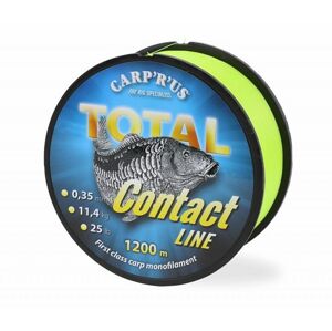 Carp ´R´ Us Carp´R´Us Vlasec Total Contact Line Yellow 1200 m Nosnost: 9,1kg, Průměr: 0,30mm