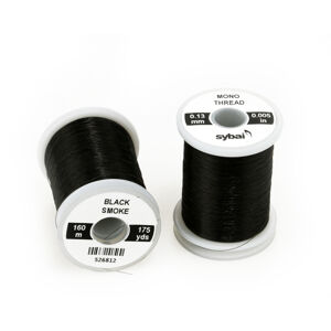 Sybai Nit Mono Thread Black Smoke Délka: 160m, Průměr: 0,13mm
