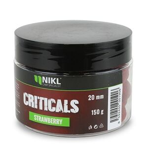 Nikl Criticals Boilie Strawberry 150 g Hmotnost: 150g, Průměr: 20mm