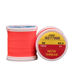 Hends Nit UV Neon Threads Hot Redorange Fluo