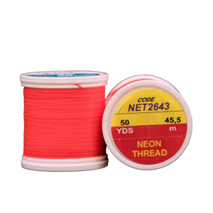 Hends Nit UV Neon Threads Fluo Red