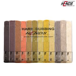 Hends Dubbingový Box Hare Dubbing Dispenser Dark Colors 12 Barev