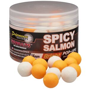 Starbaits Plovoucí Boilies POP UP Bright Spicy Salmon Hmotnost: 50g, Průměr: 16mm