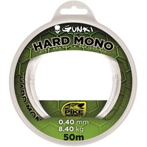 Gunki Vlasec Hard Mono 50m Nosnost: 13,7kg, Průměr: 0,50mm