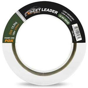 Fox Vlasec Exocet Pro Low Vis Green Leader Délka: 100m, Nosnost: 15,9kg, Průměr: 0,50mm