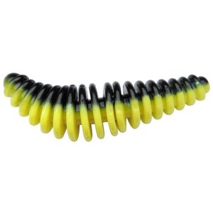 Berkley Gumová Nástraha PowerBait Power Pupa Black Sunshine Yellow Počet kusů: 8ks, Délka cm: 4,5cm