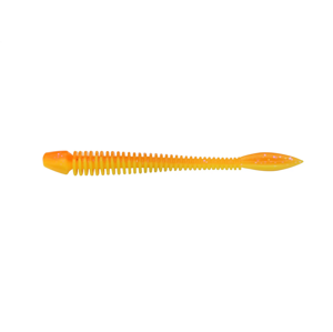 Berkley Gumová Nástraha PowerBait Power Flail Fluorescent Orange Sunshine Yellow Počet kusů: 12ks, Délka cm: 5cm