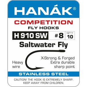 Hanák Competition Hanák Háčky H 910 Saltwater Velikost háčku: #4