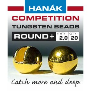 Hanák Competition Hanák Tungstenové Hlavičky Round Zlaté Průměr: 2,5mm