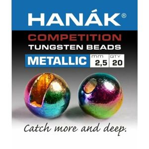 Hanák Competition Hanák Tungstenové Hlavičky Metallic Duhové Průměr: 3,5mm