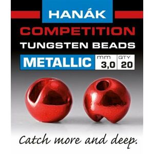 Hanák Competition Hanák Tungstenové Hlavičky Metallic Červené Průměr: 4,0mm