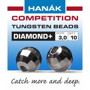 Hanák Competition Hanák Tungstenové Hlavičky Diamond Černé Niklové Průměr: 2,5mm