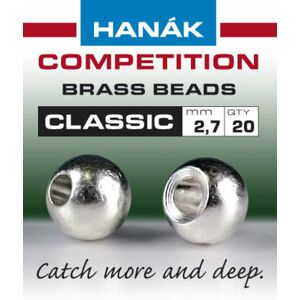 Hanák Competition Hanák Klasické Mosazné Hlavičky Stříbrné Průměr: 2,4mm