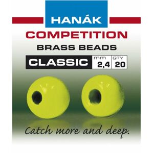 Hanák Competition Hanák Klasické Mosazné Hlavičky Fluo Chartesuseové Průměr: 3,8mm