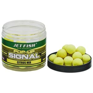 Jet Fish Plovoucí Boilie Signal Pop Up Citrus Mix Hmotnost: 60g, Průměr: 16mm