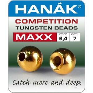 Hanák Competition Hanák Tungstenové Hlavičky MAXX 6,4mm Zlaté