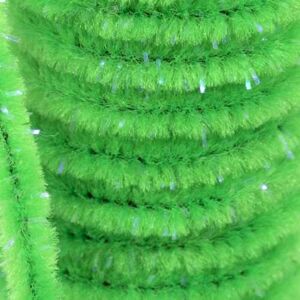 Semperfli Šenylka Sparkle Worm Chenille Fl. Green 3mm