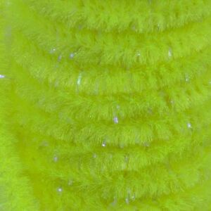 Semperfli Šenylka Sparkle Worm Chenille Fl. Yellow 3mm