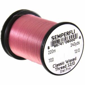 Semperfli Nit Classic Waxed Thread 12/0 Shell Pink