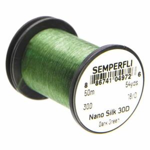 Semperfli Nit Nano Silk 30D 18/0 Dark Green