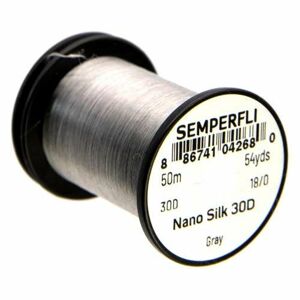 Semperfli Nit Nano Silk 30D 18/0 Gray