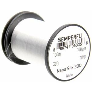 Semperfli Nit Nano Silk 30D 18/0 White