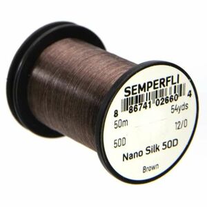 Semperfli Nit Nano Silk 50D 12/0 Brown