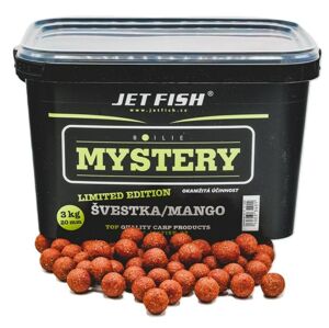Jet Fish Boilie Mystery Švestka Mango 3kg Hmotnost: 3kg, Průměr: 20mm