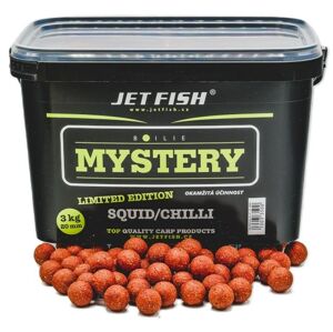 Jet Fish Boilie Mystery Squid Chilli 3kg Hmotnost: 3kg, Průměr: 20mm