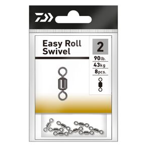 Daiwa Obratlík Easy Roll Wirbel Varianta: Easy Roll Wirbel 2 nosnost až 43 kg - 8 ks