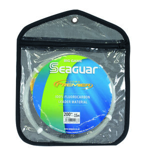 Seaguar Seguar Big Game Fluorocarbon 15m Varianta: 200lb, Nosnost: 90,3kg, Průměr: 1,38mm