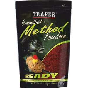 Traper Krmítková Směs Groundbait Method Feeder Ready 750g Hmotnost: 750 g, Příchuť: Tygří ořech