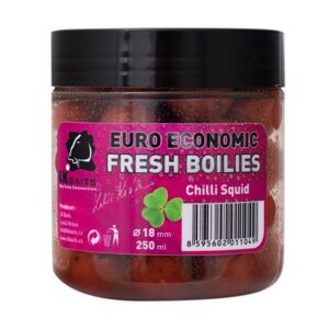 Boilie v Dipu LK Baits Euro Economic 18mm 250ml Chilli Squid